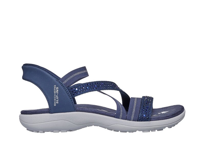 Skechers - REGGAE SLIM SUMMER SPARKLE - Blau 