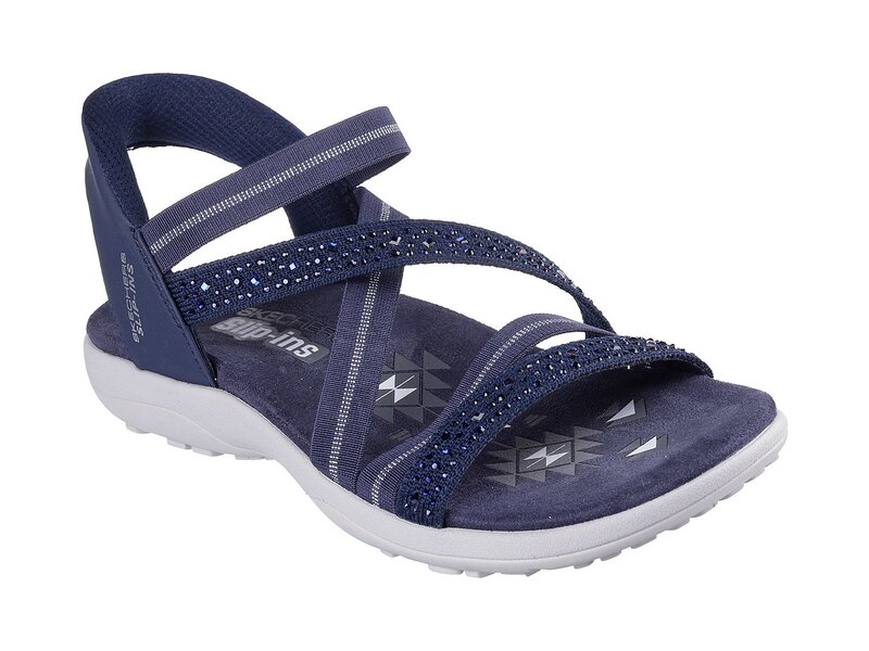 Skechers - REGGAE SLIM SUMMER SPARKLE - Blau 