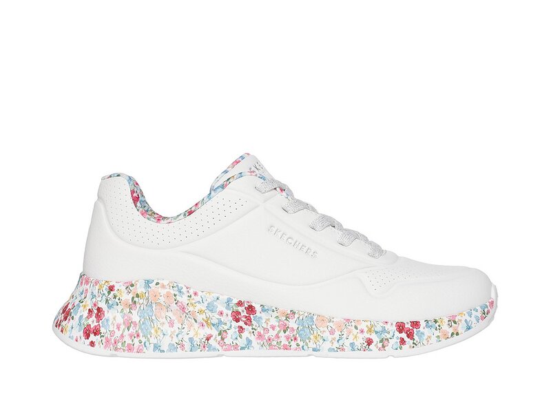 Skechers - UNO LITE SUBTLE PRINTS - Wei&szlig; 