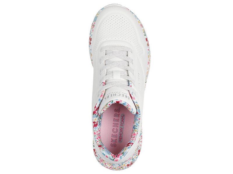 Skechers - UNO LITE SUBTLE PRINTS - Wei&szlig; 