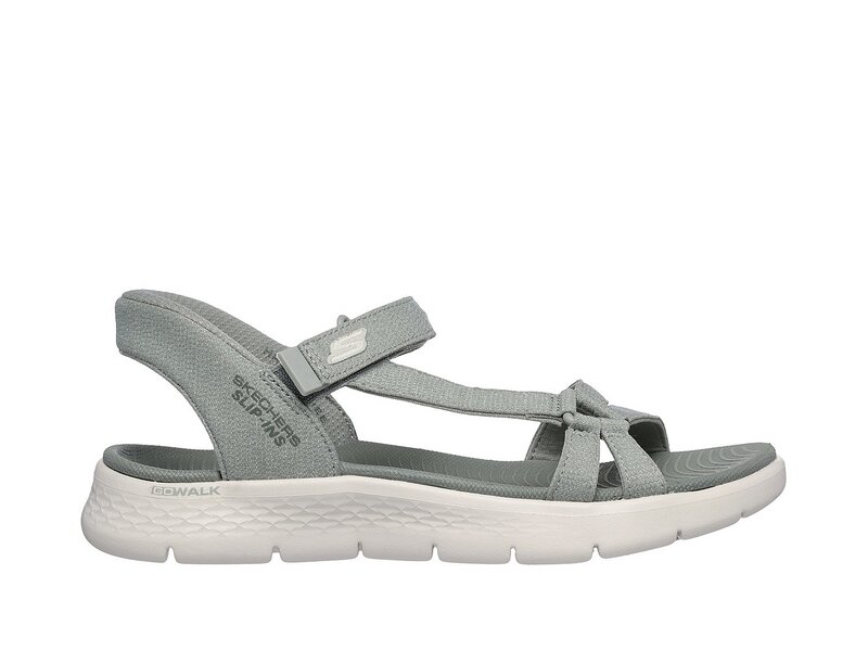 Skechers - GO WALK FLEX SANDAL ILLUMINATE - Grau 