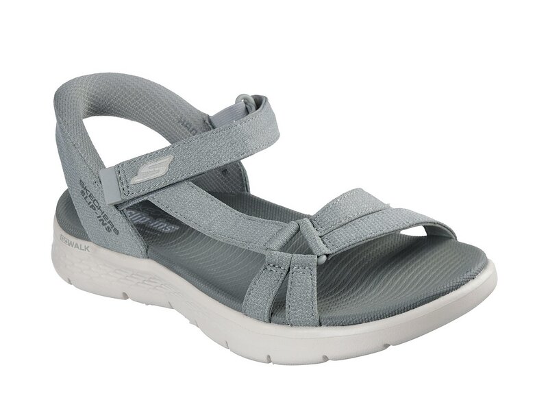 Skechers - GO WALK FLEX SANDAL ILLUMINATE - Grau 