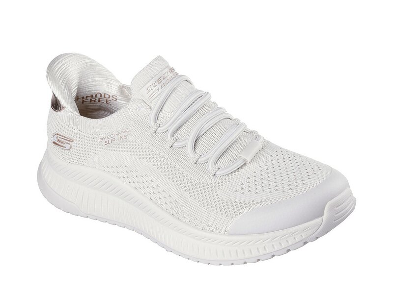 Skechers - BOBS SQUAD 4 DIRE STEP - Wei&szlig; 