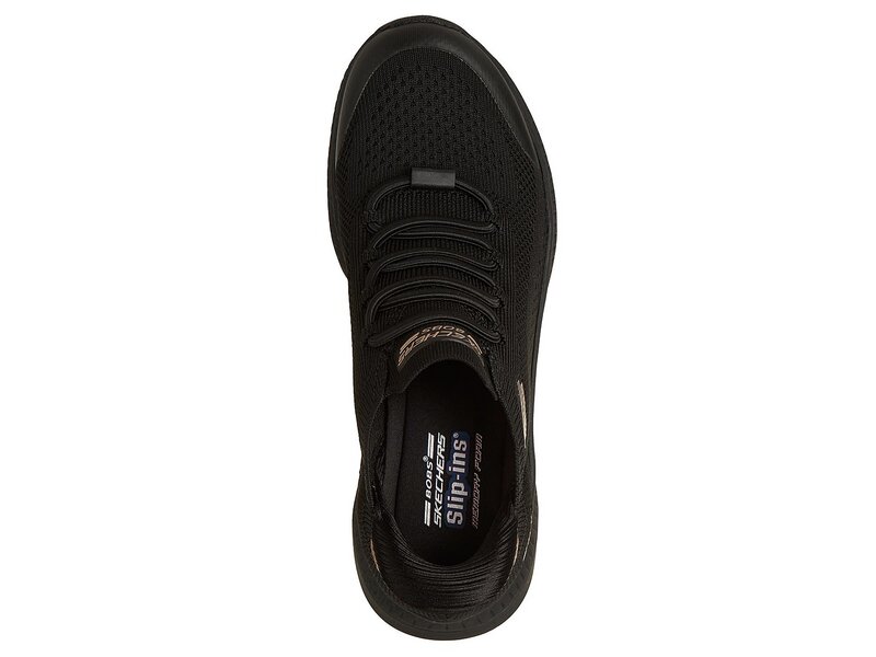 Skechers - BOBS SQUAD 4 DIRE STEP - Schwarz 