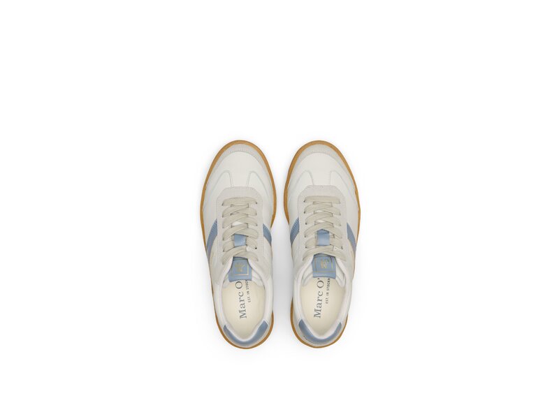 Marc O&acute;Polo - Sneaker Model Court - Wei&szlig; 