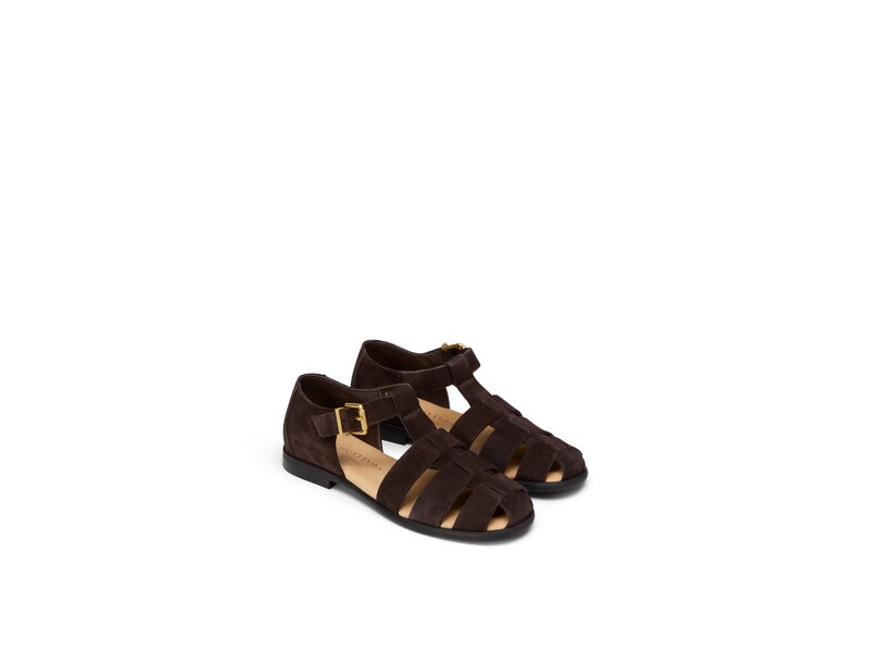 Marc O&acute;Polo - Fisherman-Sandalen Model Fiona - Braun 