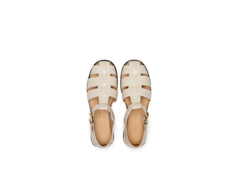 Marc O&acute;Polo - Fisherman-Sandalen Model Fiona - Beige 