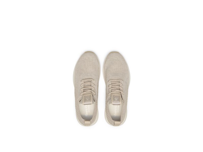 Marc O&acute;Polo - Strick-Sneaker Model Jasper - Beige 
