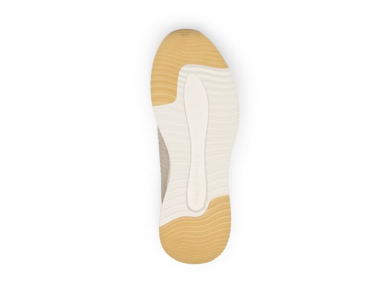 Marc O&acute;Polo - Strick-Sneaker Model Jasper - Beige 