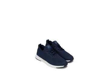 Marc O&acute;Polo - Strick-Sneaker Model Jasper - Blau