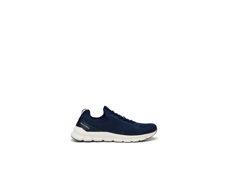Marc O&acute;Polo - Strick-Sneaker Model Oliver - Blau 