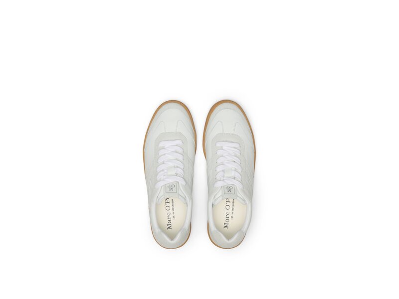 Marc O&acute;Polo - Sneaker Model Court - Wei&szlig; 