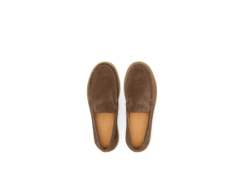 Marc O&acute;Polo - Slipper Model Karo - Grau 