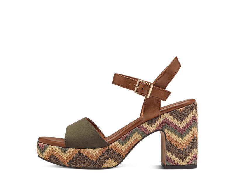 Marco Tozzi - Da.-Sandalette - Gr&uuml;n 