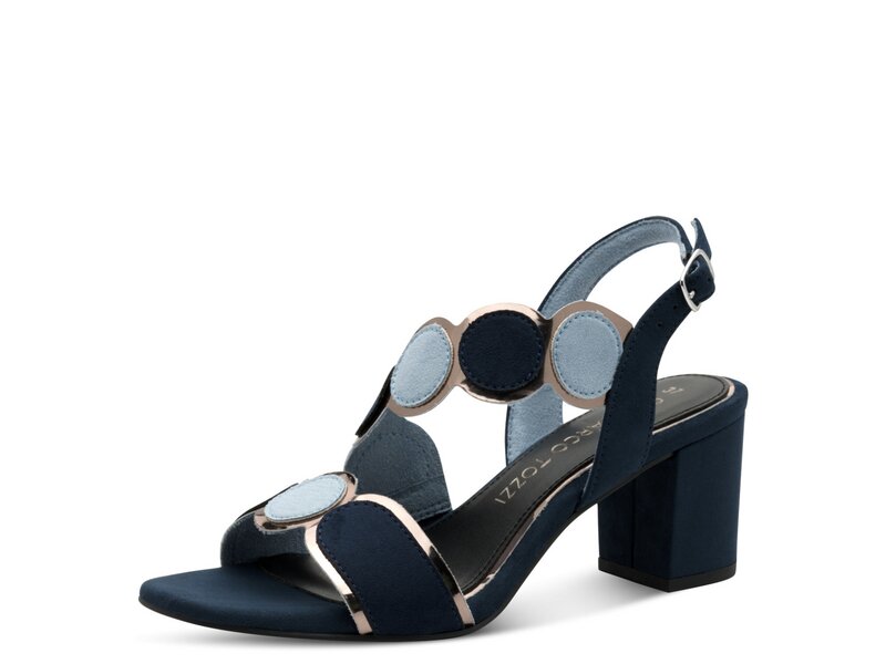 Marco Tozzi - Da.-Sandalette - Blau 