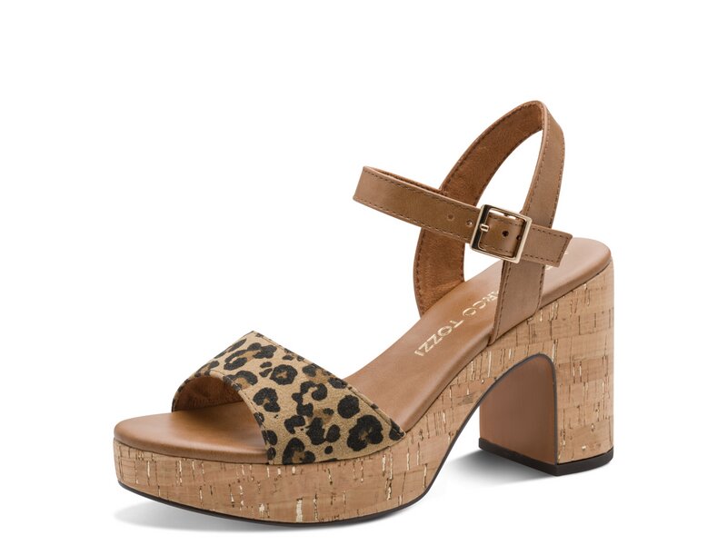 Marco Tozzi - Da.-Sandalette - Braun 