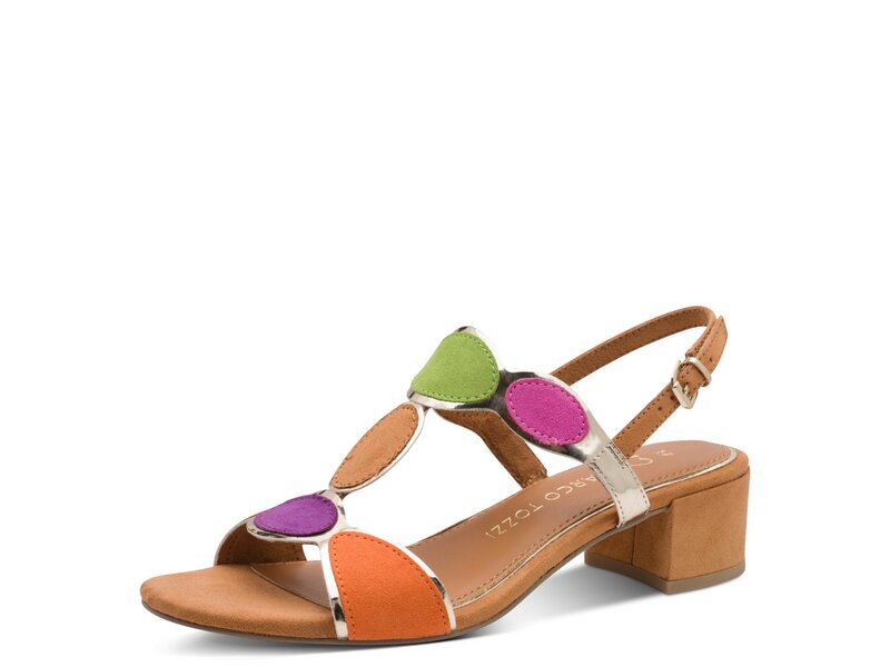 Marco Tozzi - Da.-Sandalette - Mehrfarbig 