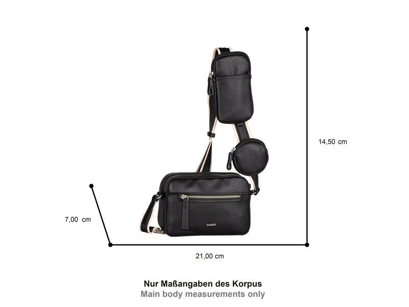 Gabor Bags - Silena Cargo - Schwarz 