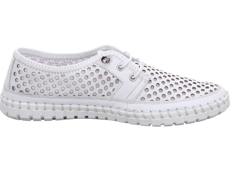 Gemini - Nappa Schn&uuml;rschuh - Wei&szlig; 