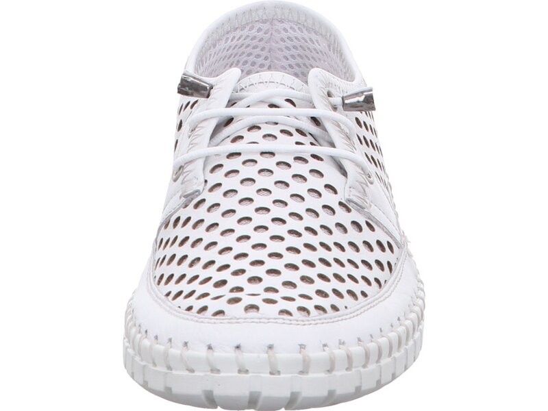 Gemini - Nappa Schn&uuml;rschuh - Wei&szlig; 