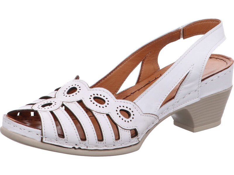 Gemini - Anilina Sandale - Wei&szlig; 