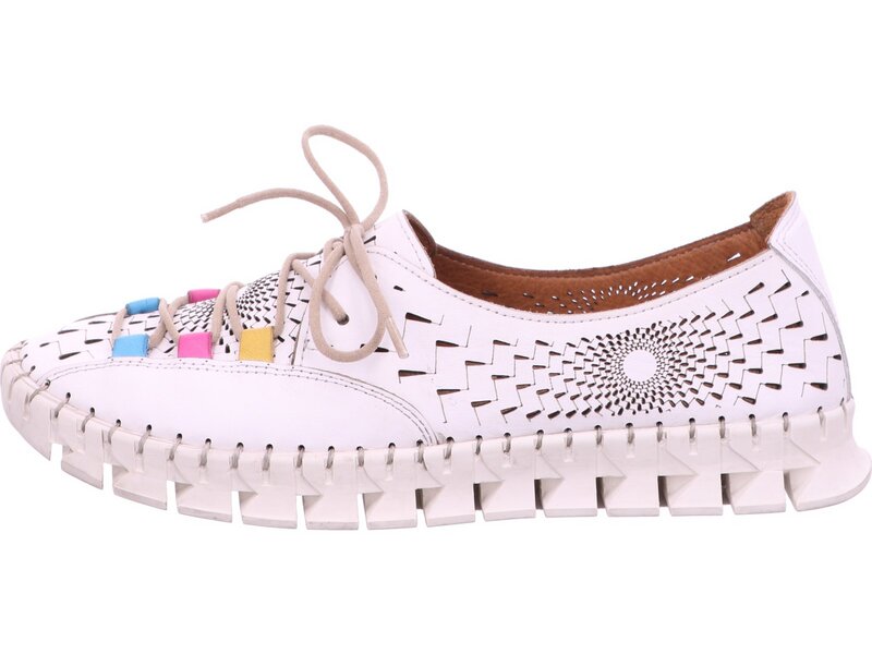 Gemini - Anilina Schn&uuml;rschuh - Wei&szlig; 