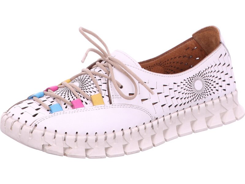 Gemini - Anilina Schn&uuml;rschuh - Wei&szlig; 