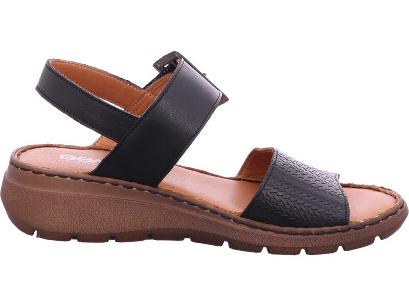 Gemini - Anilina Sandale - Schwarz 