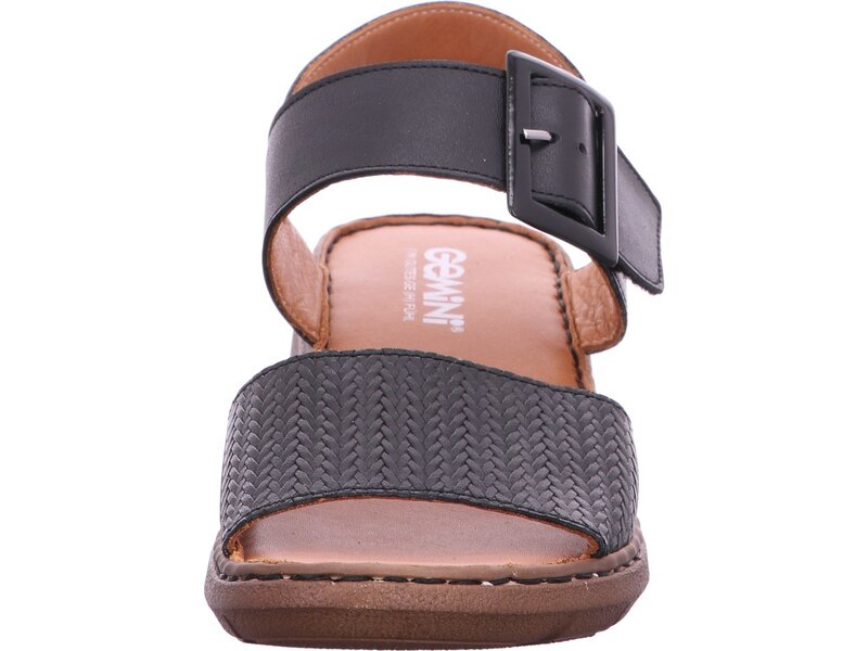 Gemini - Anilina Sandale - Schwarz 