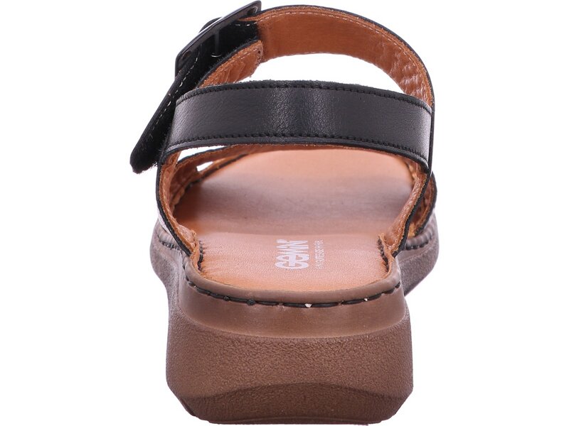 Gemini - Anilina Sandale - Schwarz 