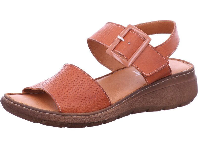 Gemini - Anilina Sandale - Braun 