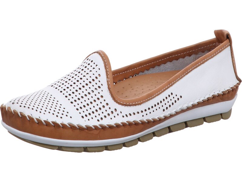 Gemini - Nappa Slipper - Wei&szlig; 