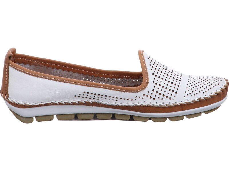 Gemini - Nappa Slipper - Wei&szlig; 