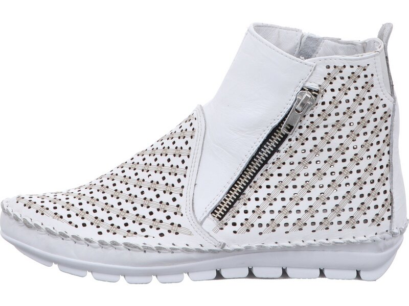 Gemini - Nappa Stiefel - Wei&szlig; 