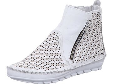 Gemini - Nappa Stiefel - Wei&szlig;