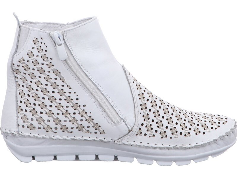 Gemini - Nappa Stiefel - Wei&szlig; 