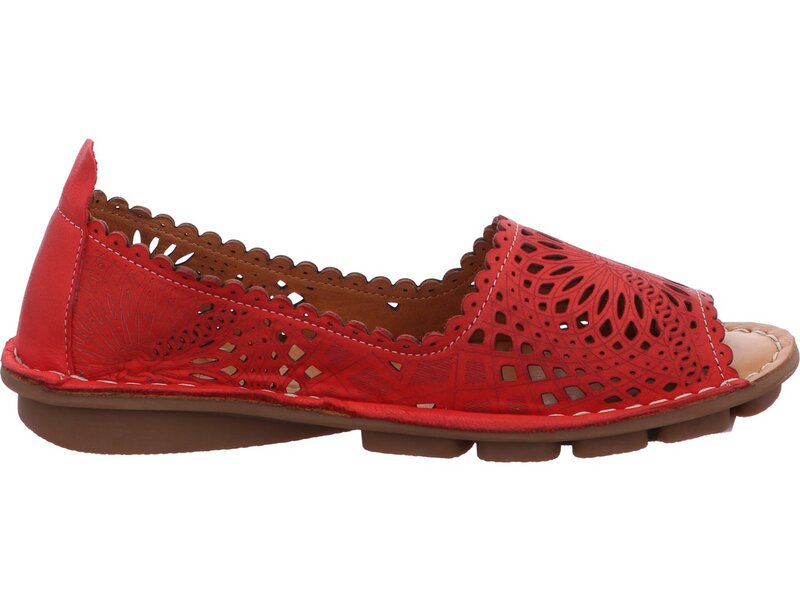 Gemini - Anilina Slipper - Rot 