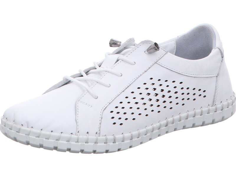 Gemini - Anilina Schn&uuml;rschuh - Wei&szlig; 