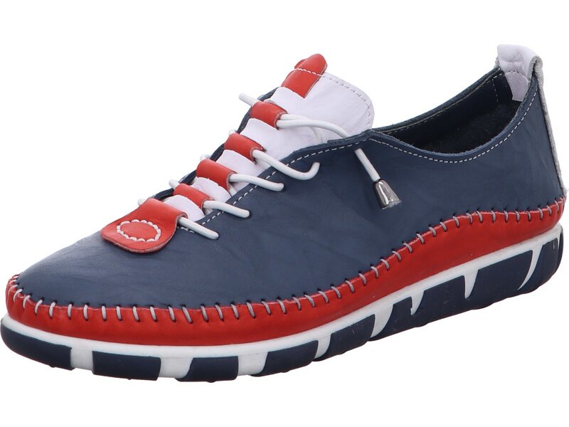 Gemini - Nappa Schn&uuml;rschuh - Blau 