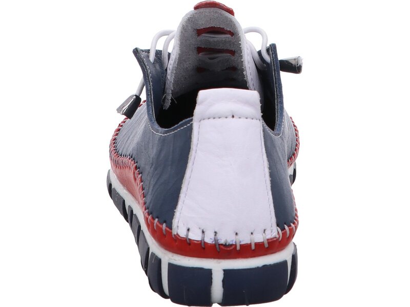 Gemini - Nappa Schn&uuml;rschuh - Blau 