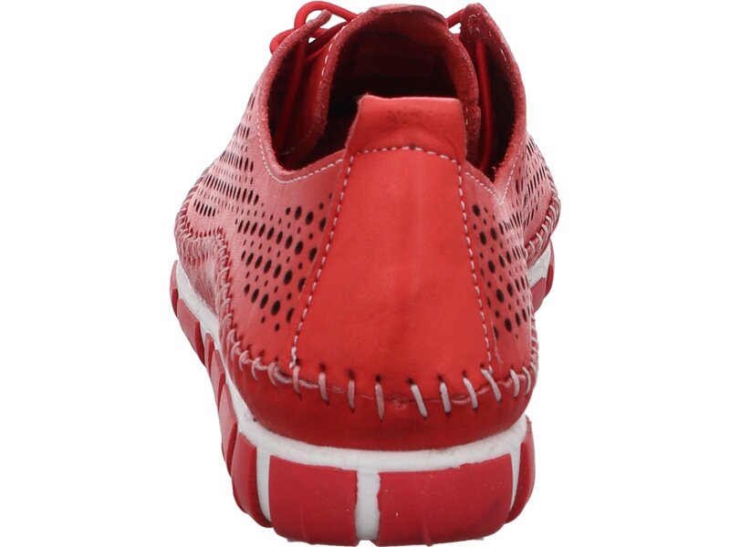 Gemini - Nappa Schn&uuml;rschuh - Rot 
