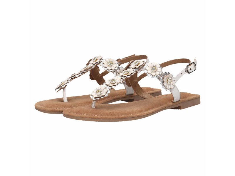 TT.Bagatt - Flat Sandal - Wei&szlig; 