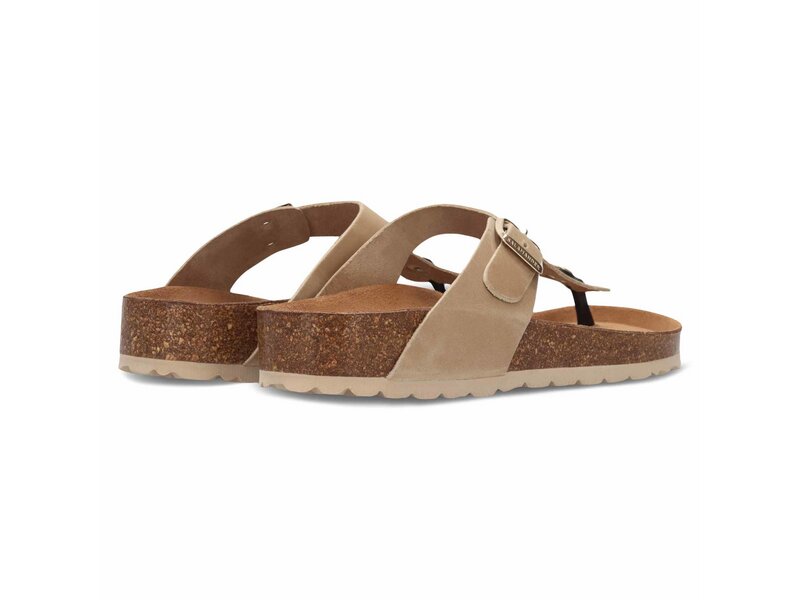 Salamander - Toe Post Sandals - Beige 
