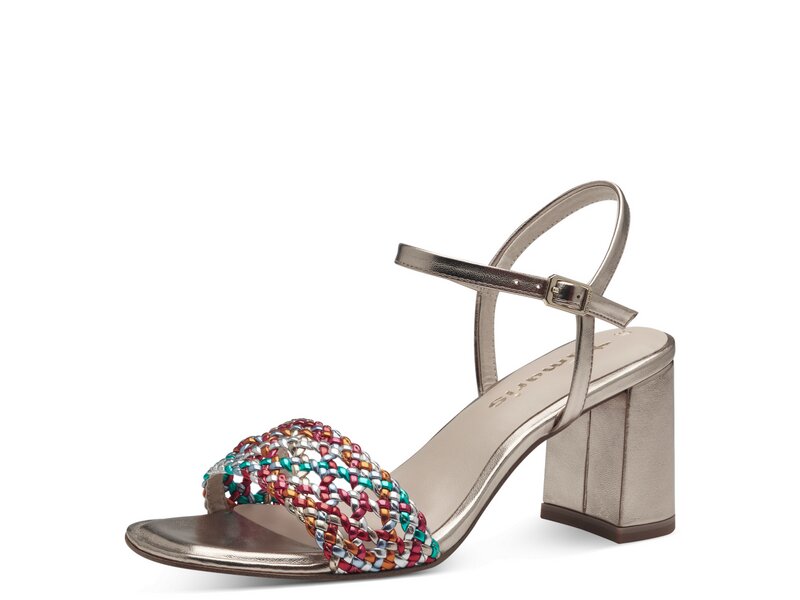 Tamaris - Da.-Sandalette - Mehrfarbig 