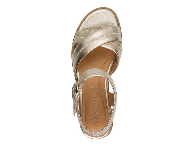 Tamaris - Da.-Sandalette - Gold 