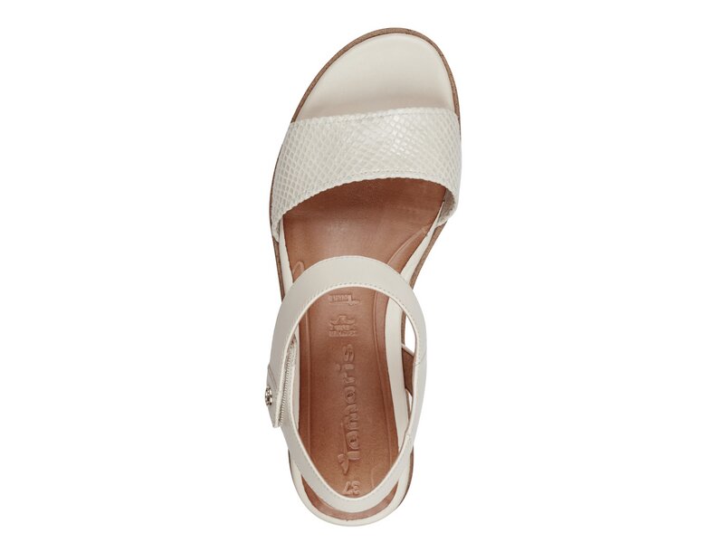 Tamaris - Da.-Sandalette - Beige 