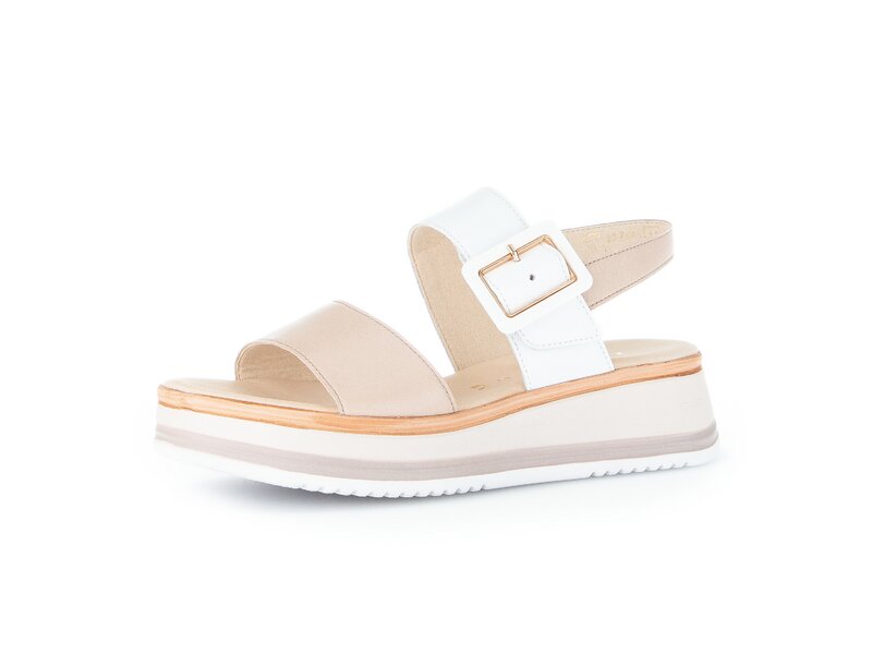 Gabor - Plateau Sandalen - Beige 