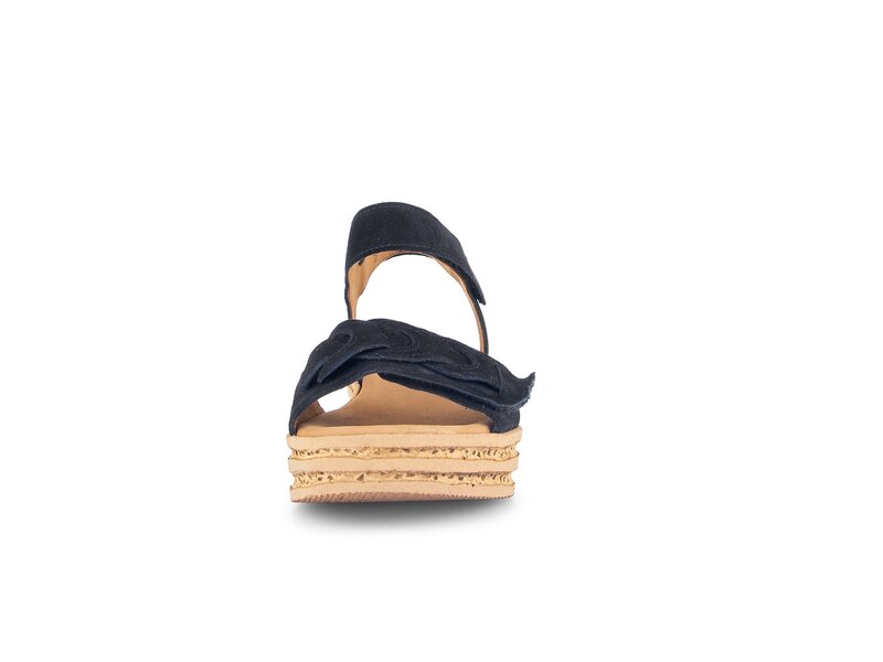 Gabor - Plateau Sandalen - Blau 