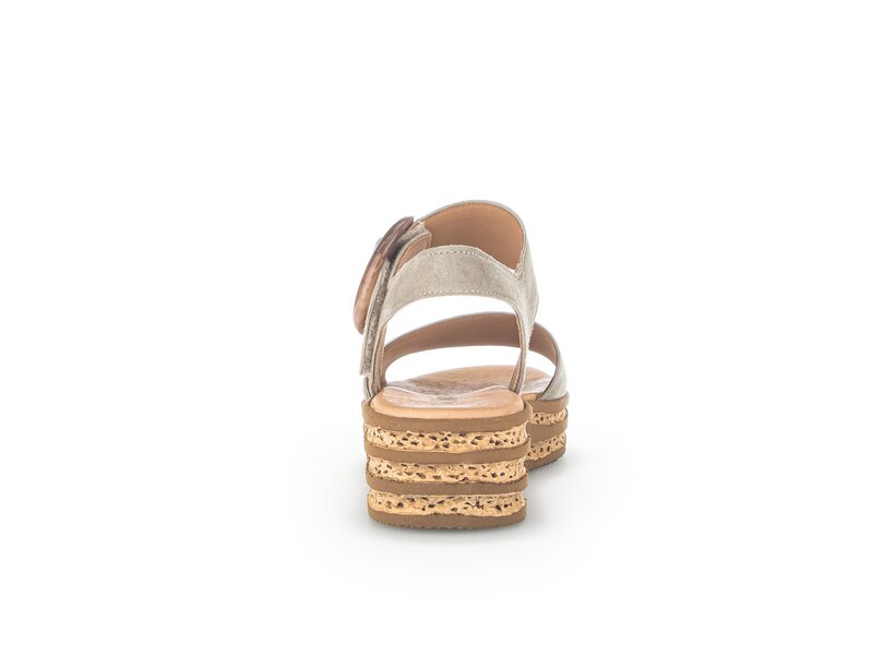 Gabor - Plateau Sandalen - Beige 
