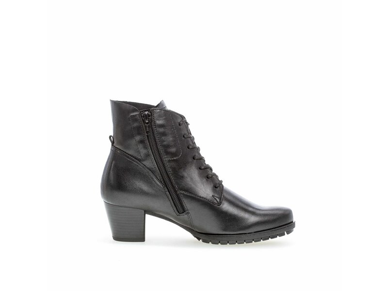 Gabor - Schn&uuml;rstiefeletten - Schwarz 